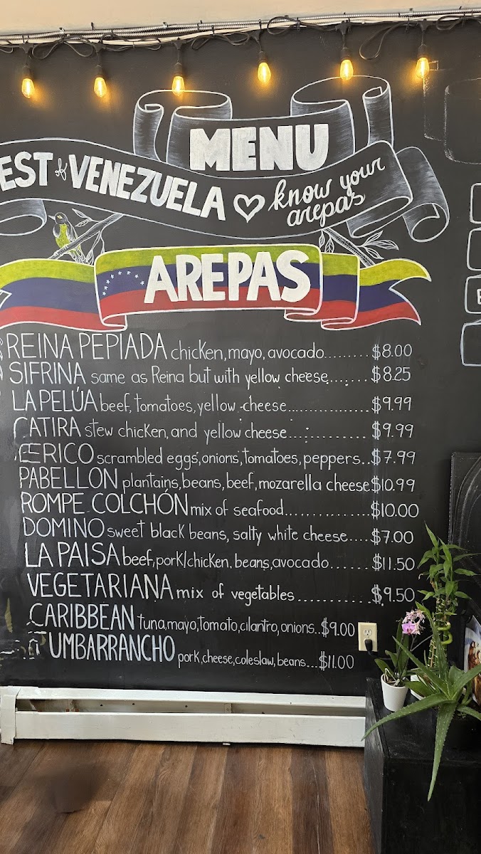 Arepa House Menu-1